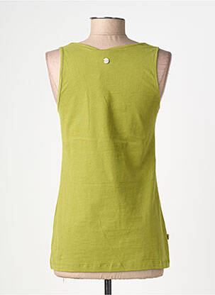 Débardeur coupe ajustée sans manche vert RAGWEAR femme