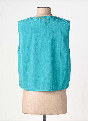 Blouse col rond sans manche vert RAGWEAR femme