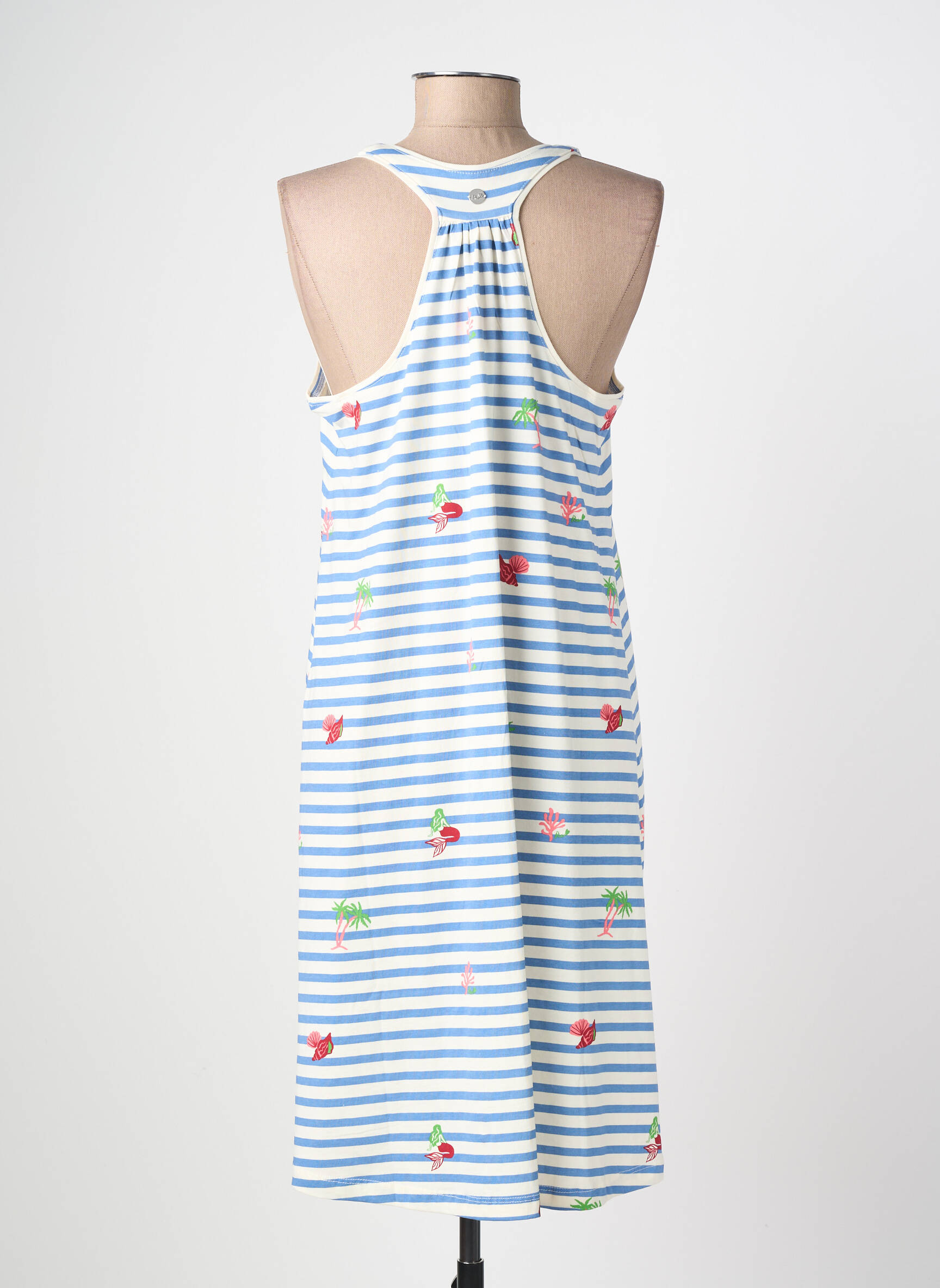 Robe mi-longue sans manche sans manche bleu RAGWEAR femme