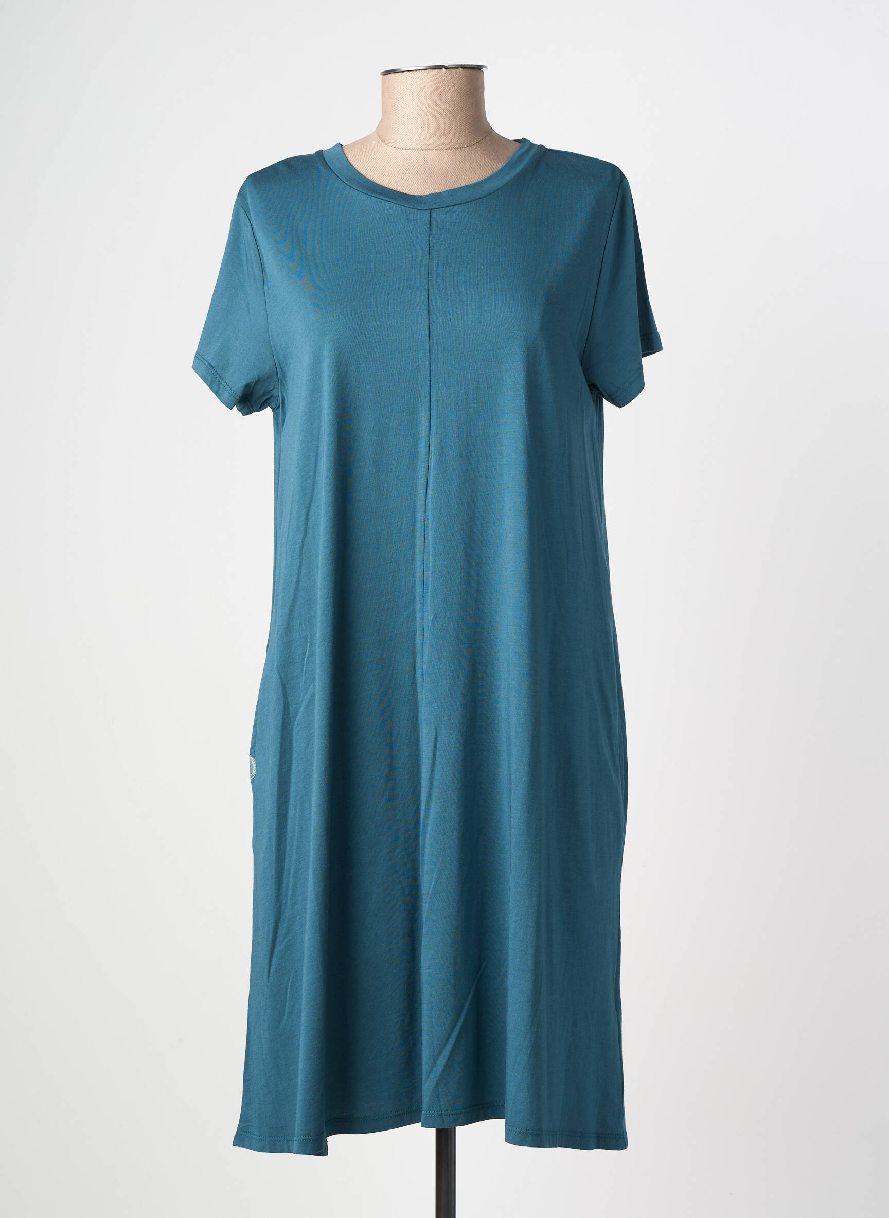 Robe mi-longue manches courtes manches courtes vert RAGWEAR femme