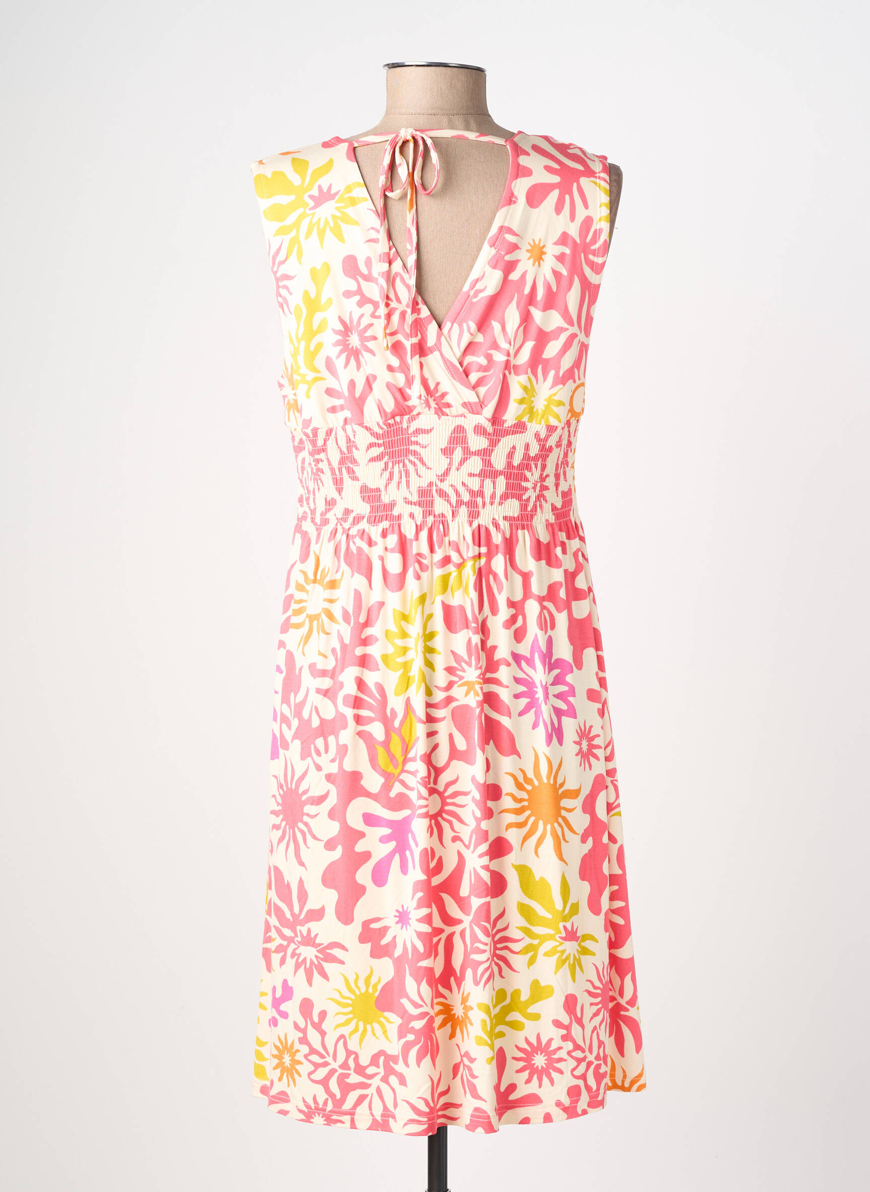 Robe courte sans manche sans manche rose RAGWEAR femme
