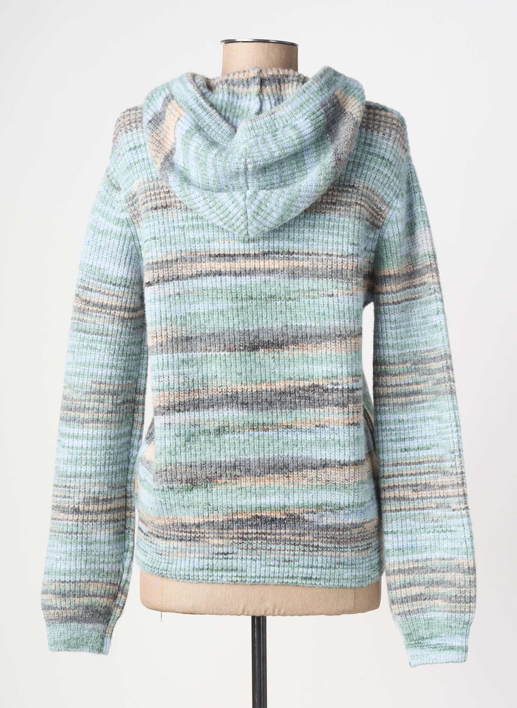 Pull stretch manches longues vert RAGWEAR femme