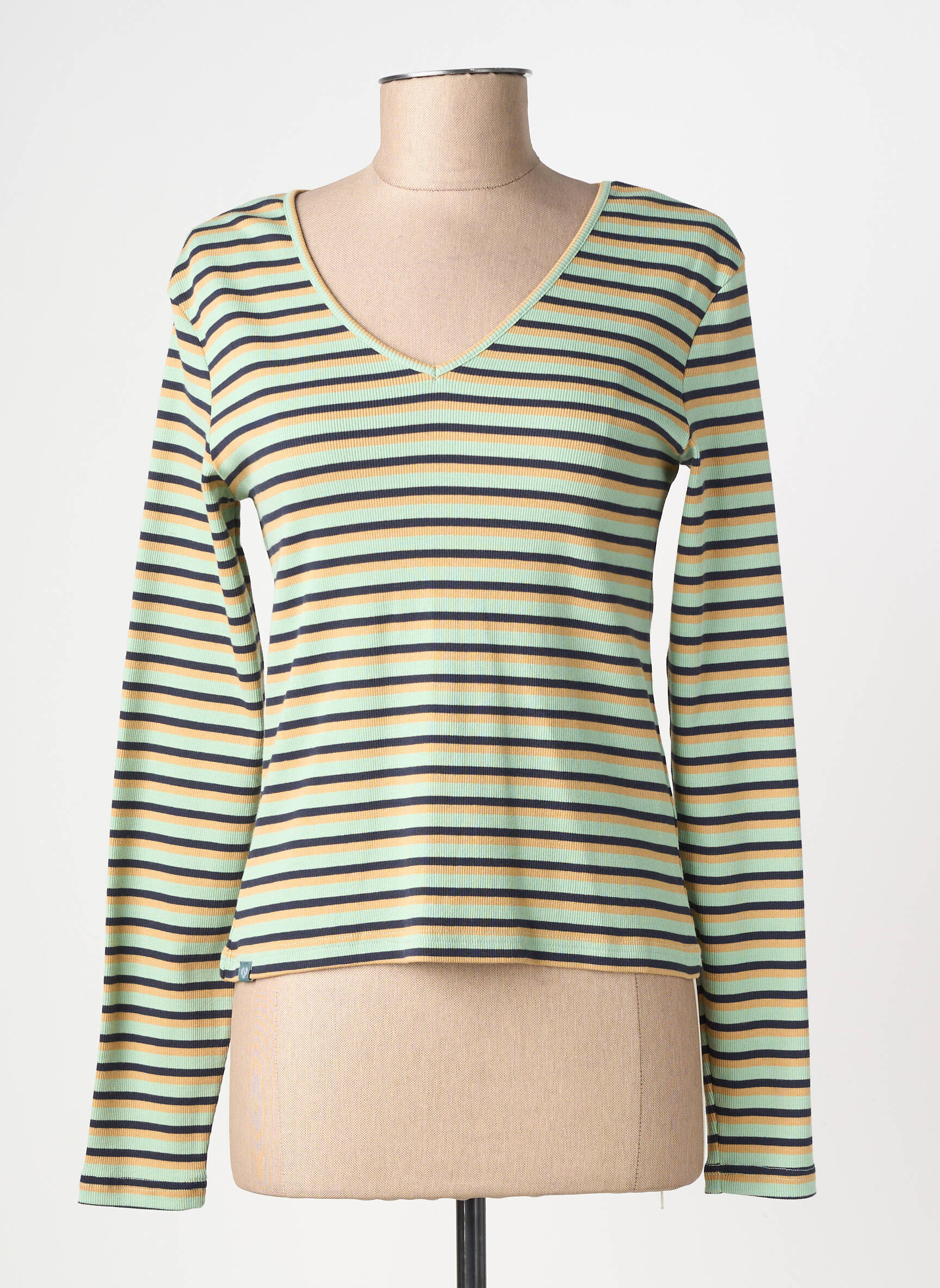 T-shirt manches longues manches longues vert RAGWEAR femme