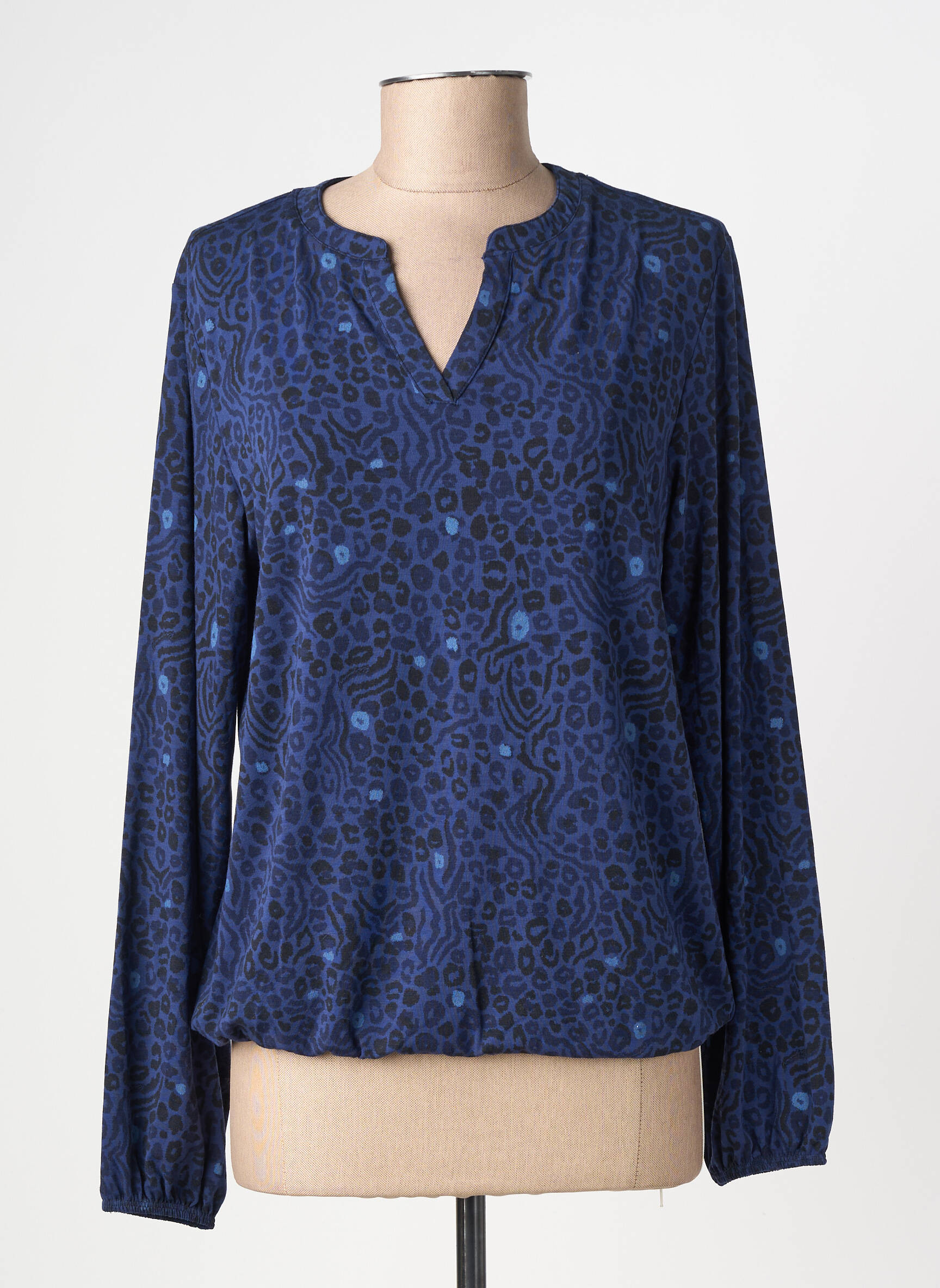 T-shirt manches longues manches longues bleu RAGWEAR femme