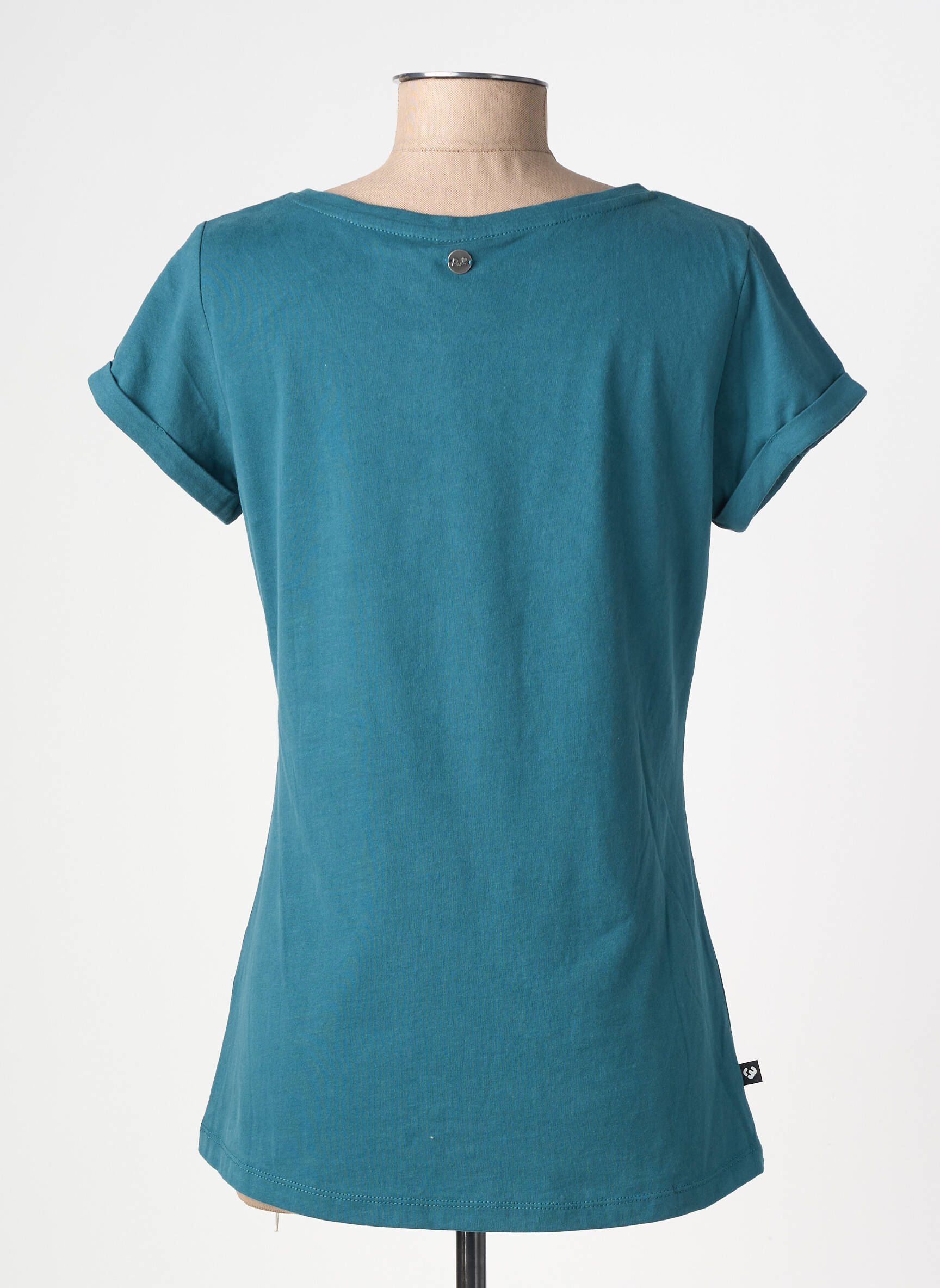 T-shirt stretch manches courtes vert RAGWEAR femme