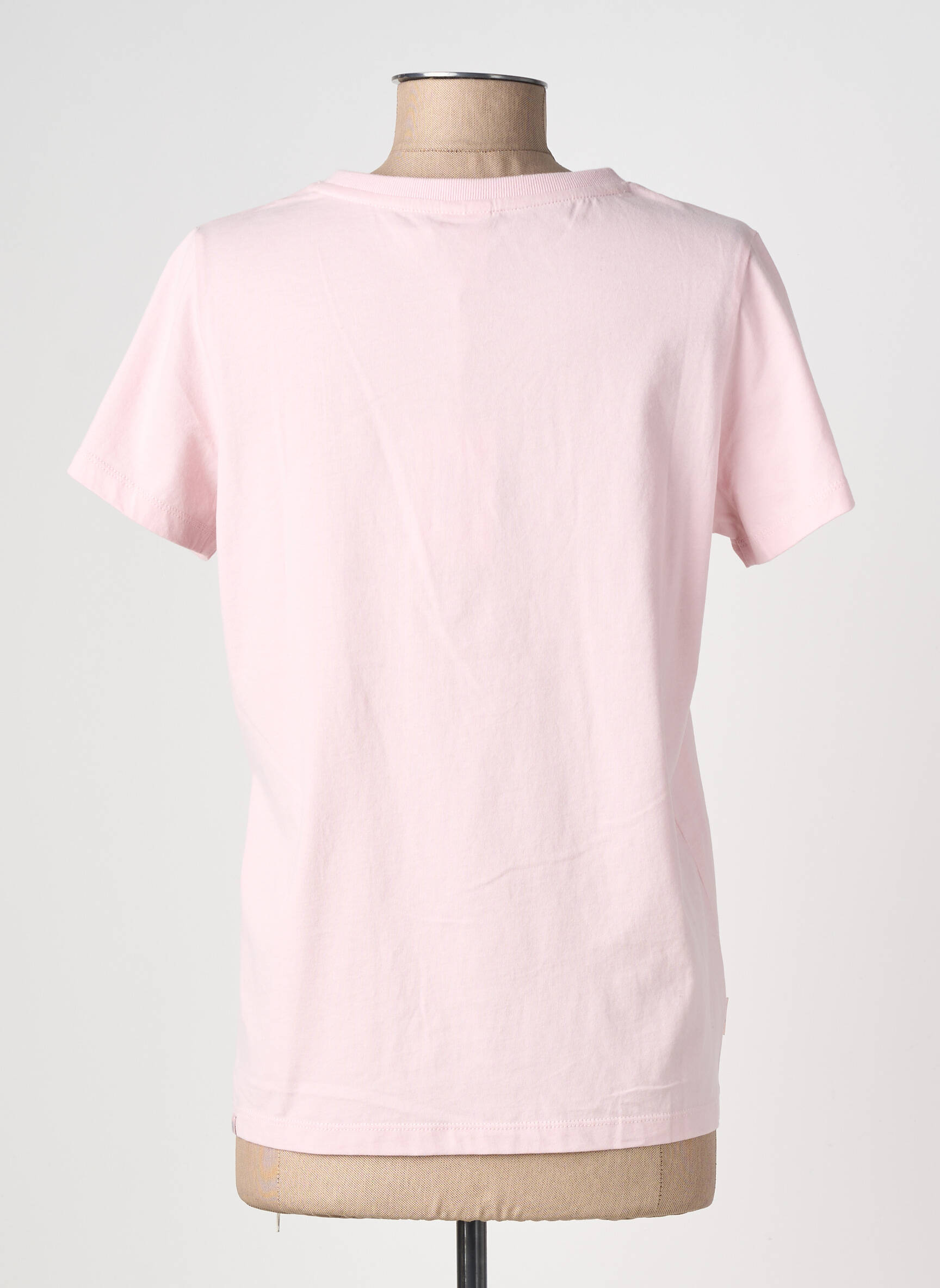 T-shirt stretch manches courtes rose RAGWEAR femme