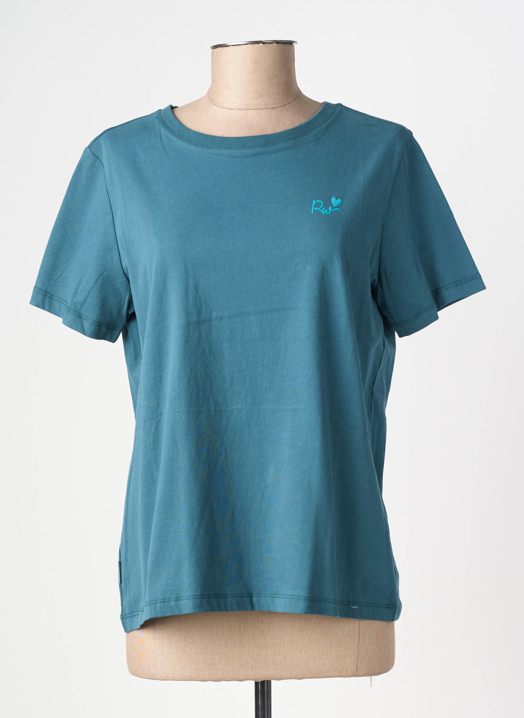 T-shirt stretch manches courtes vert RAGWEAR femme