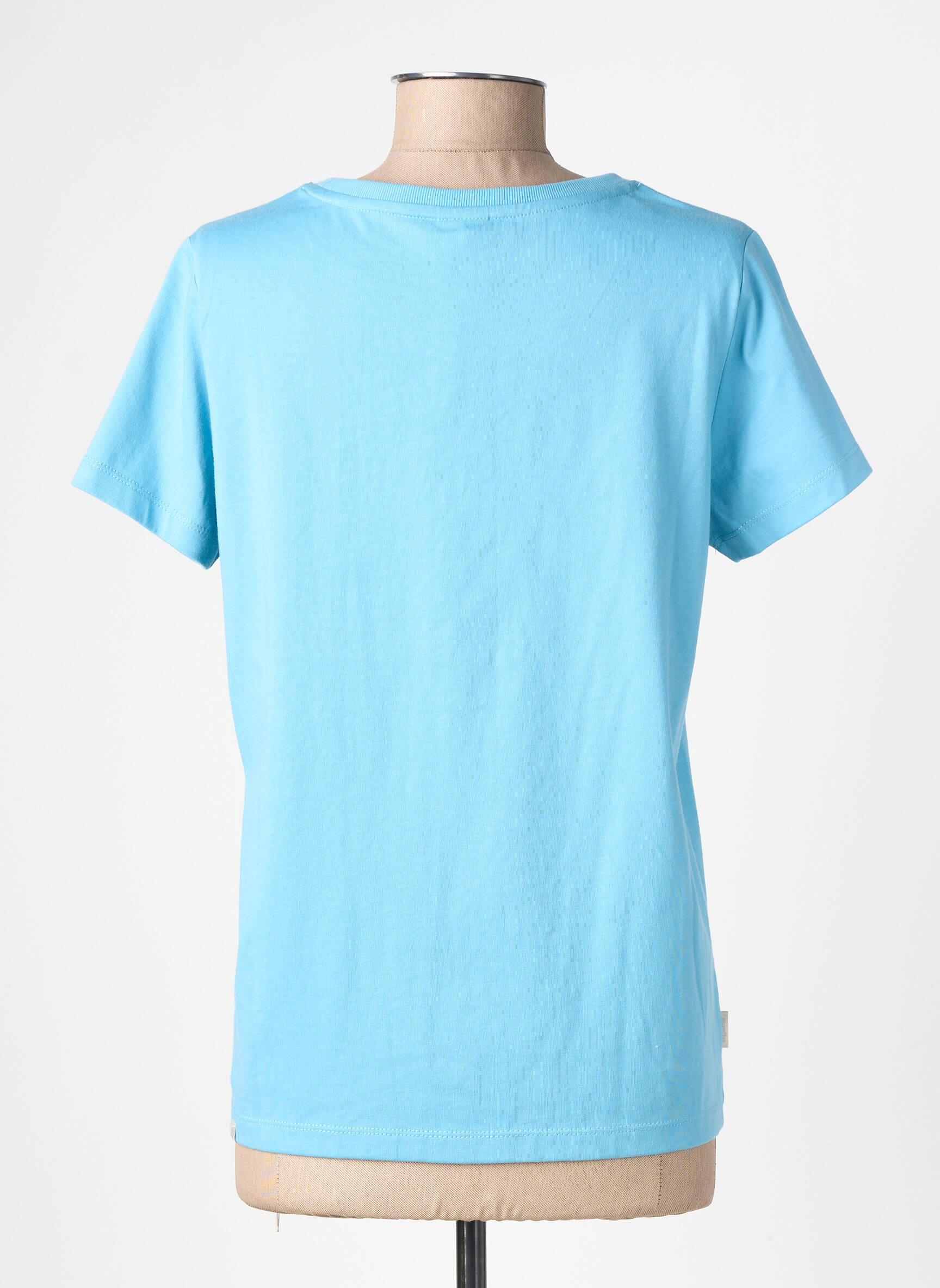 T-shirt stretch manches courtes bleu RAGWEAR femme