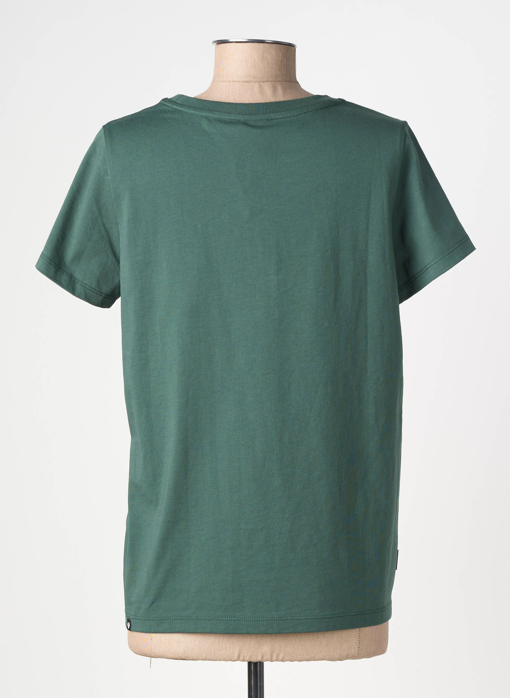 T-shirt stretch manches courtes vert RAGWEAR femme