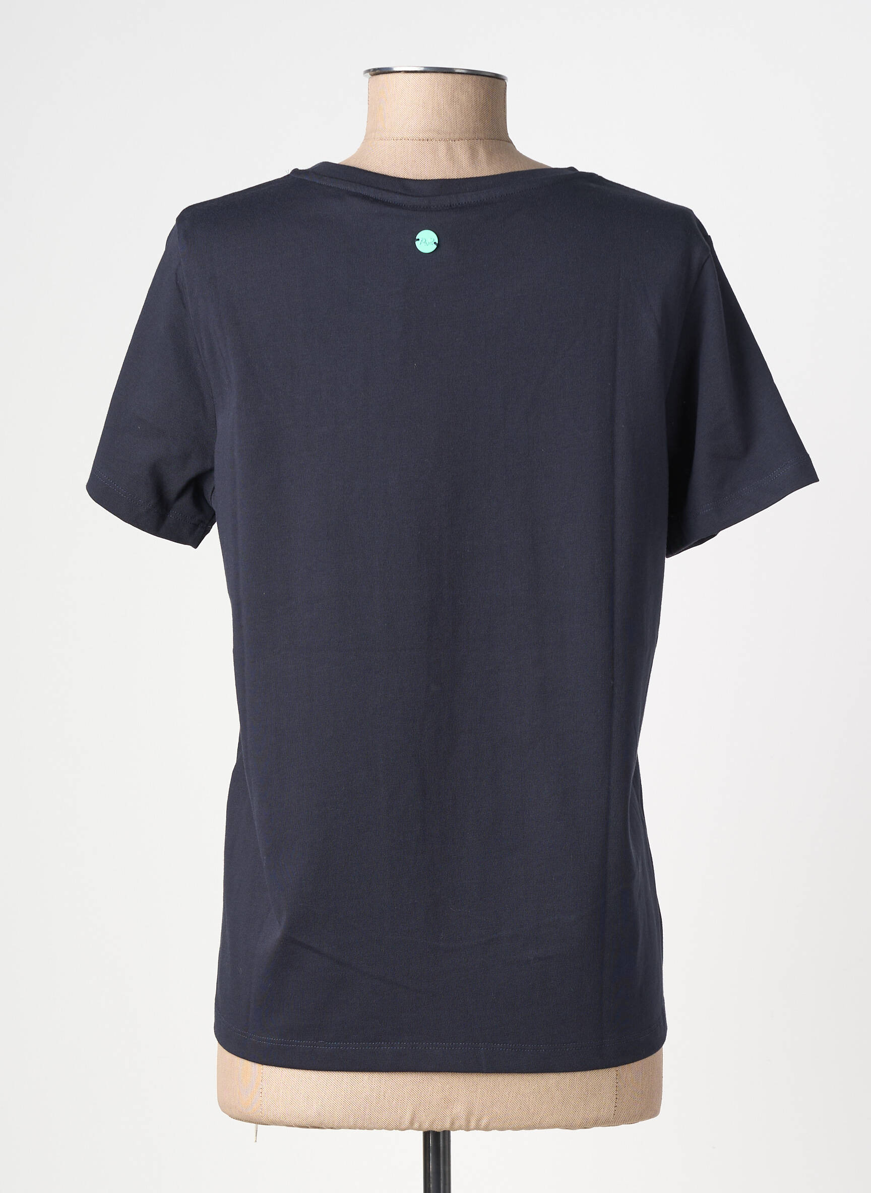 T-shirt stretch manches courtes bleu RAGWEAR femme