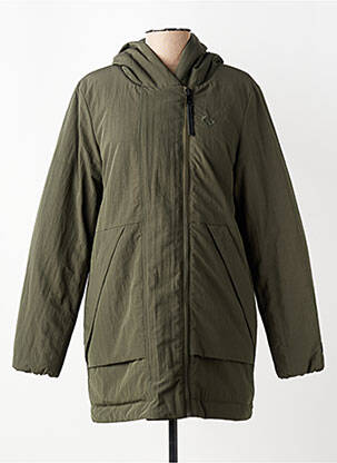 Doudoune manches longues a capuche vert RAGWEAR femme