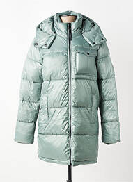Doudoune manches longues a capuche vert RAGWEAR femme