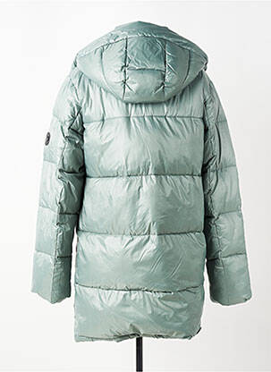 Doudoune manches longues a capuche vert RAGWEAR femme