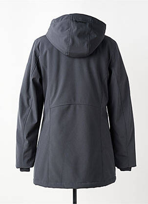 Parka manches longues a capuche gris RAGWEAR femme