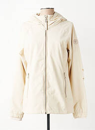 Coupe-vent manches longues a capuche beige RAGWEAR femme