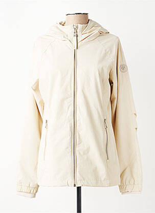 Coupe-vent manches longues a capuche beige RAGWEAR femme