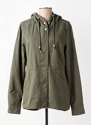 Veste casual finition intérieure doublée vert RAGWEAR femme