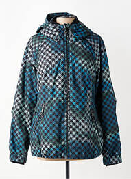 Doudoune poches a capuche bleu RAGWEAR femme