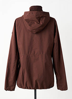 Coupe-vent finition intérieure doublée a capuche marron RAGWEAR femme