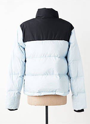Doudoune manches longues a capuche bleu RAGWEAR femme