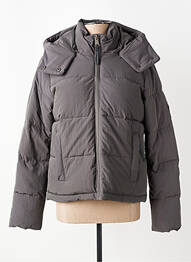 Doudoune manches longues a capuche gris RAGWEAR femme