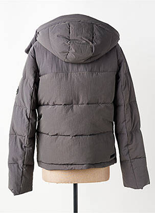 Doudoune manches longues a capuche gris RAGWEAR femme