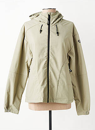 Coupe-vent manches longues vert RAGWEAR femme