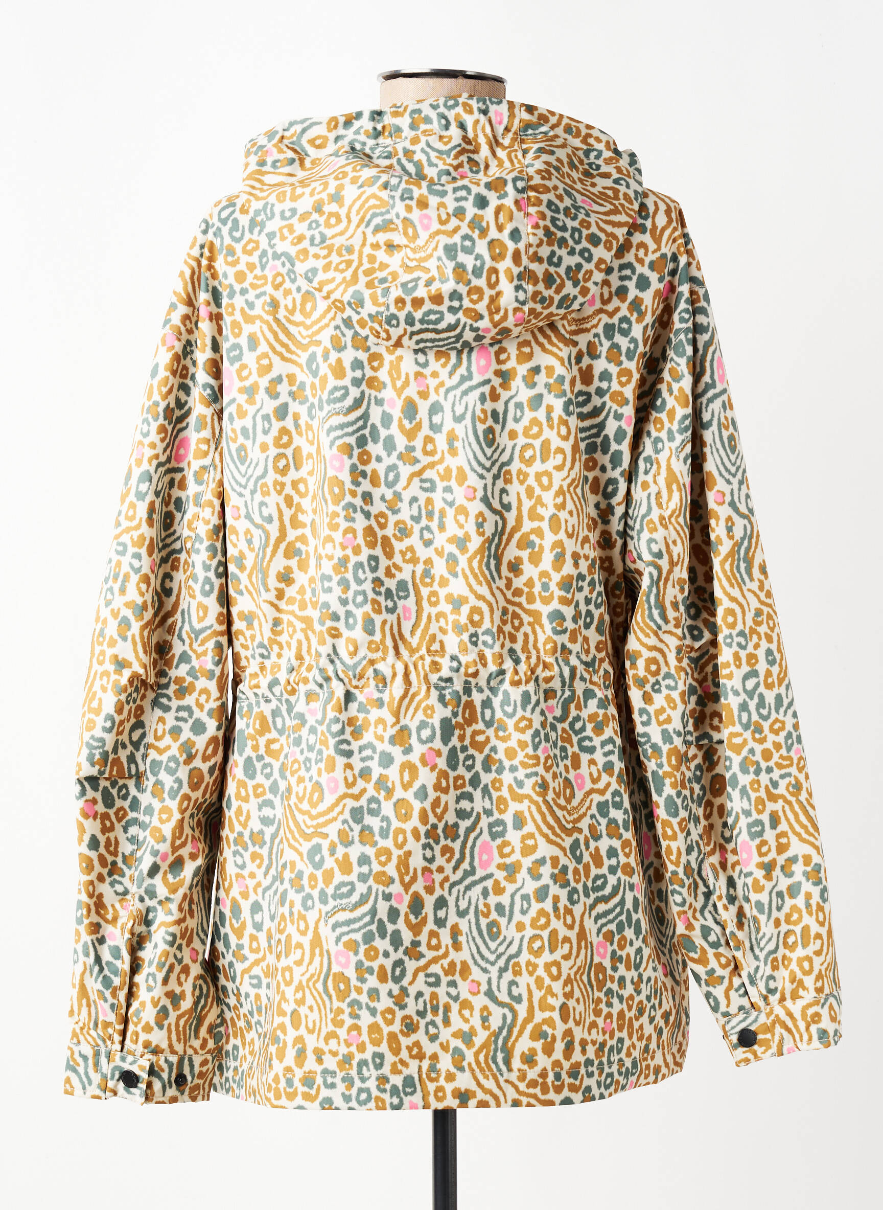 Coupe-vent finition intérieure doublée a capuche marron RAGWEAR femme