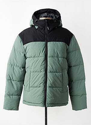 Doudoune poches a capuche vert RAGWEAR homme