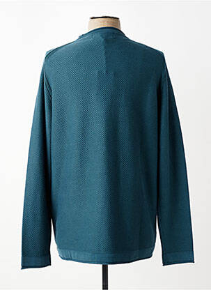 Pull stretch manches longues bleu RAGWEAR homme