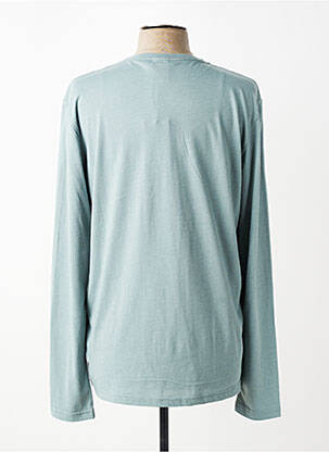T-shirt coupe cintrée manches longues bleu RAGWEAR homme