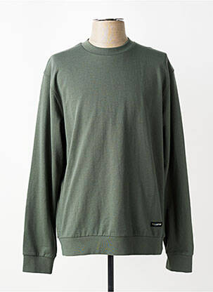 Sweat-shirt stretch manches longues vert RAGWEAR homme