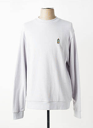 Sweat-shirt stretch manches longues gris RAGWEAR homme