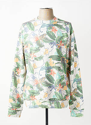 Sweat-shirt stretch manches longues vert RAGWEAR homme