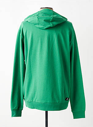 Sweat-shirt à capuche tissage jersey manches longues vert RAGWEAR homme
