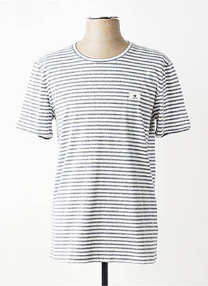 T-shirt coupe cintrée manches courtes bleu RAGWEAR homme