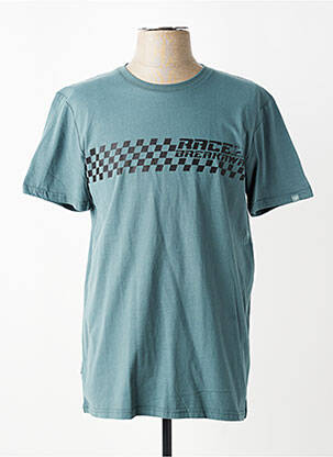 T-shirt coupe cintrée manches courtes vert RAGWEAR homme