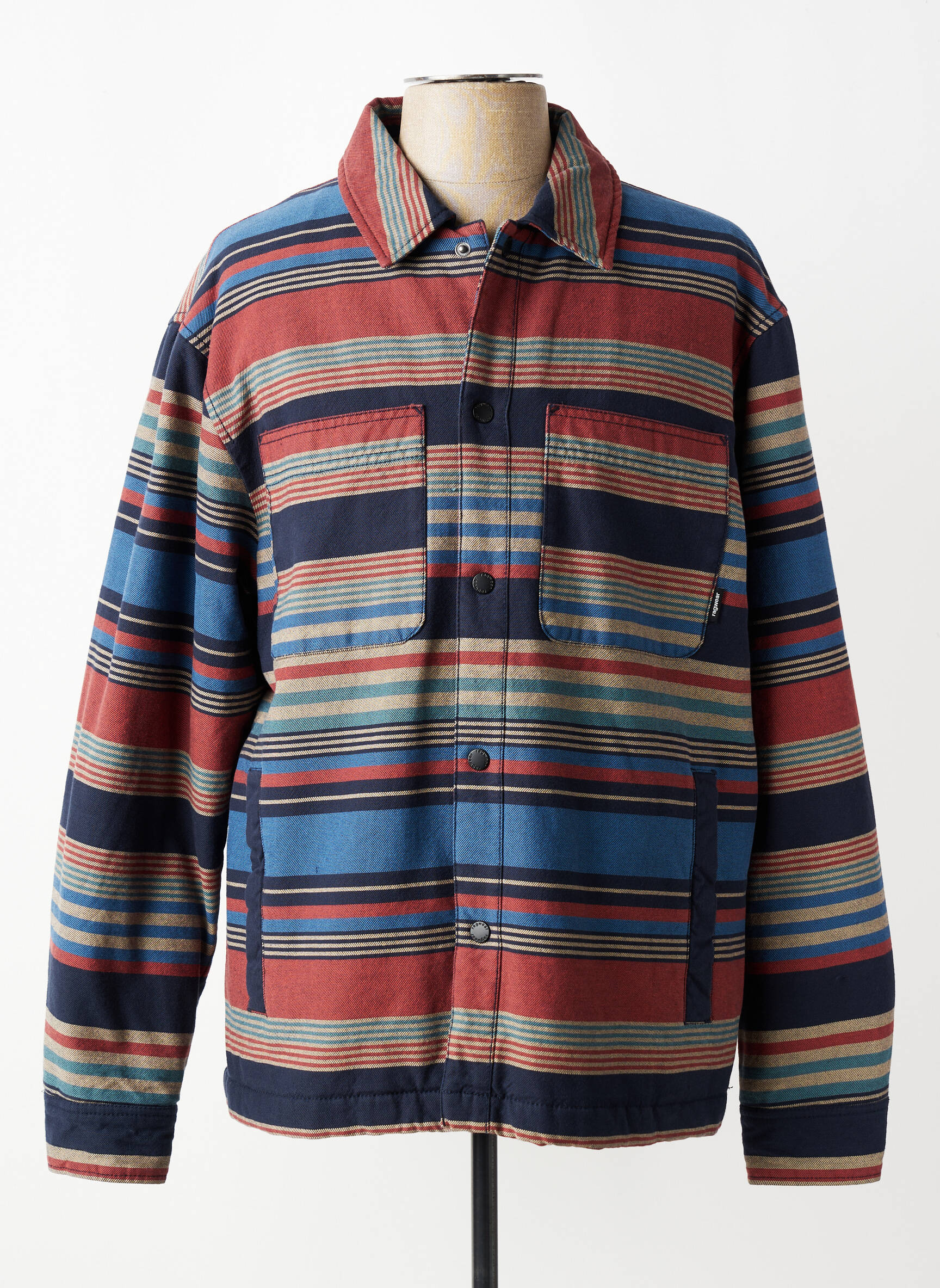 Veste casual fermeture boutonnée sur le devant orange RAGWEAR homme