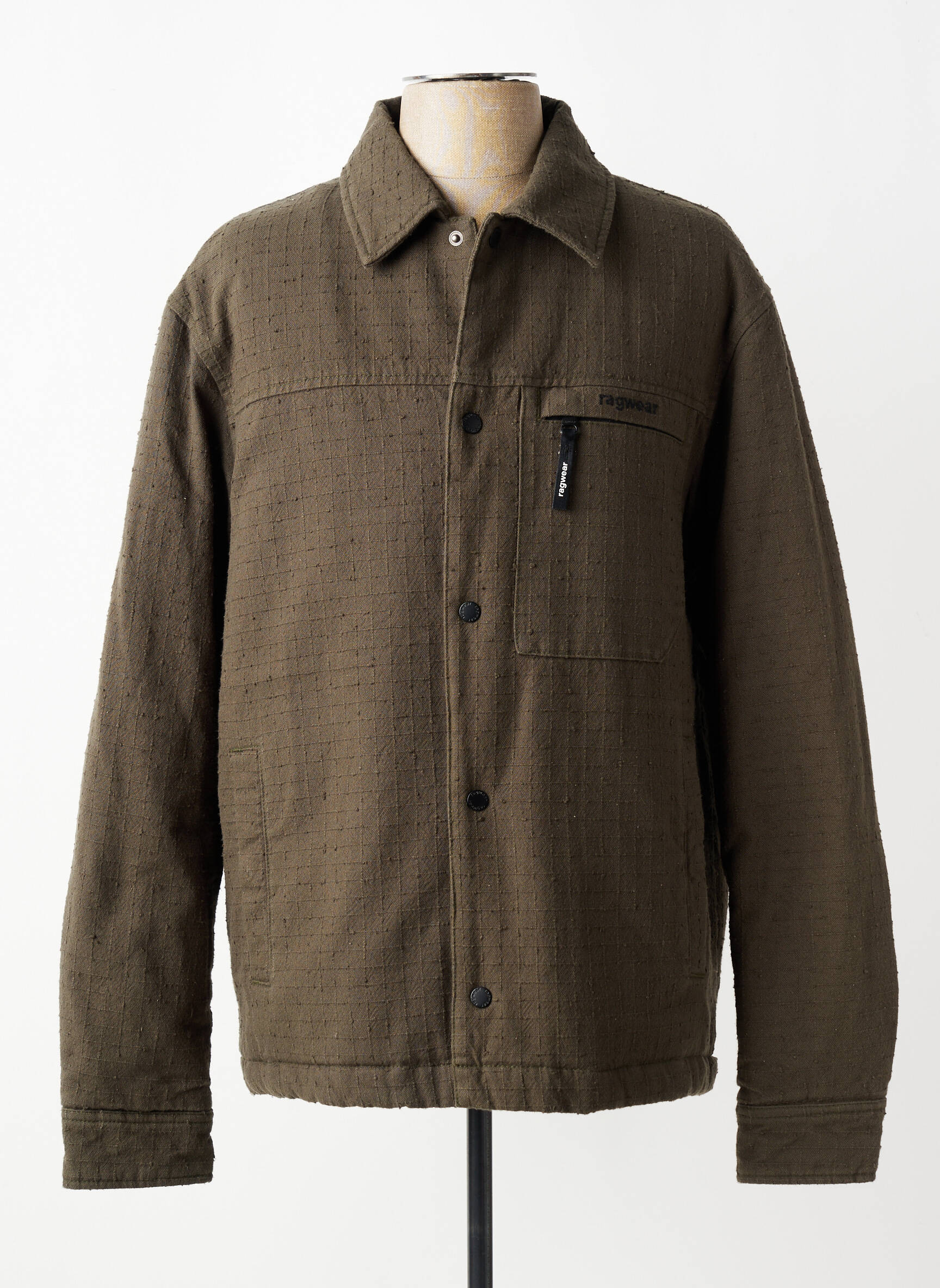Veste casual fermeture boutonnée sur le devant vert RAGWEAR homme