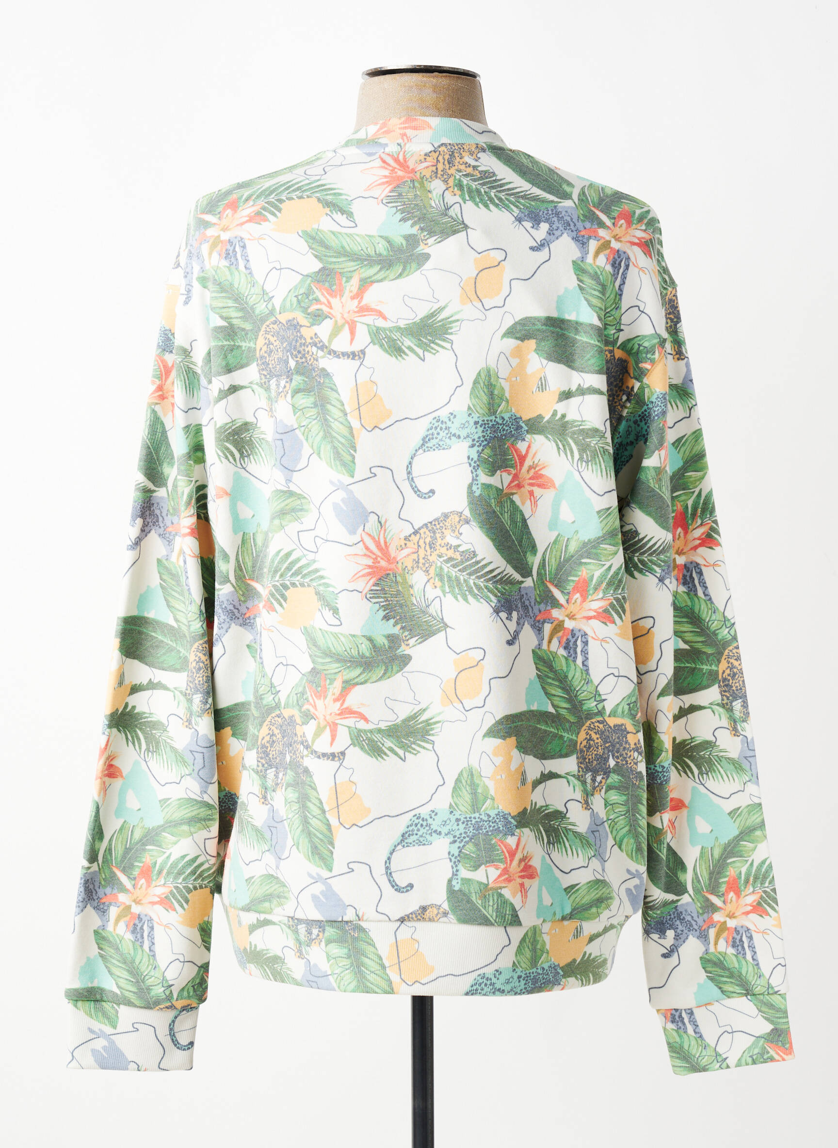 Sweat-shirt stretch manches longues vert RAGWEAR homme