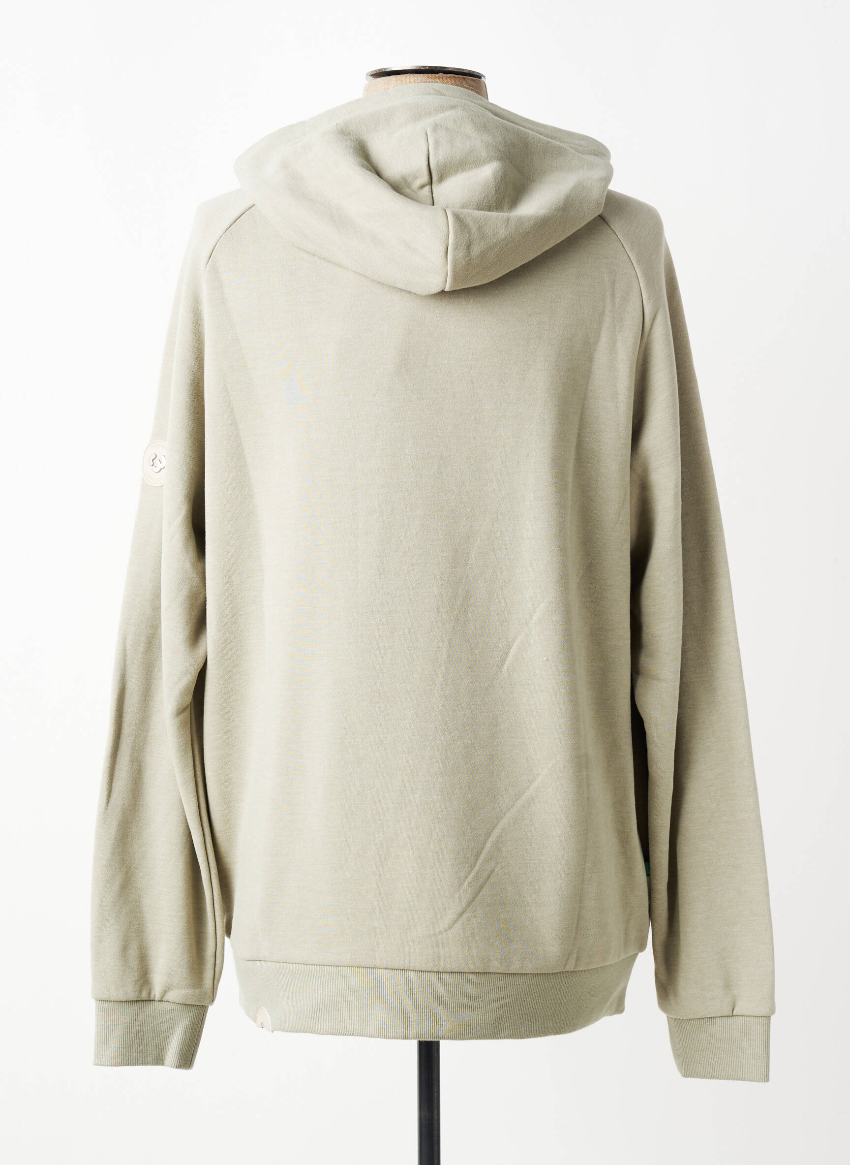 Sweat-shirt à capuche tissage jersey manches longues vert RAGWEAR homme