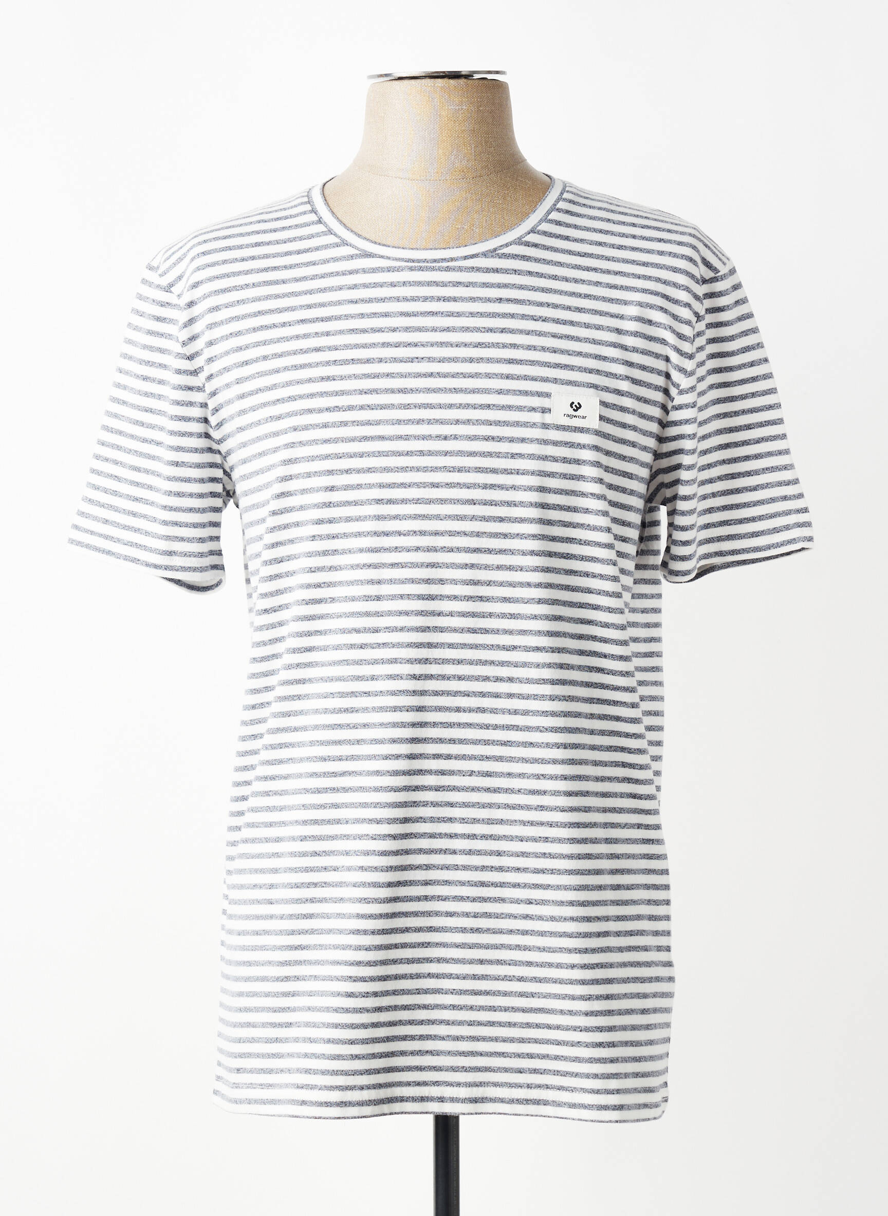 T-shirt coupe cintrée manches courtes bleu RAGWEAR homme