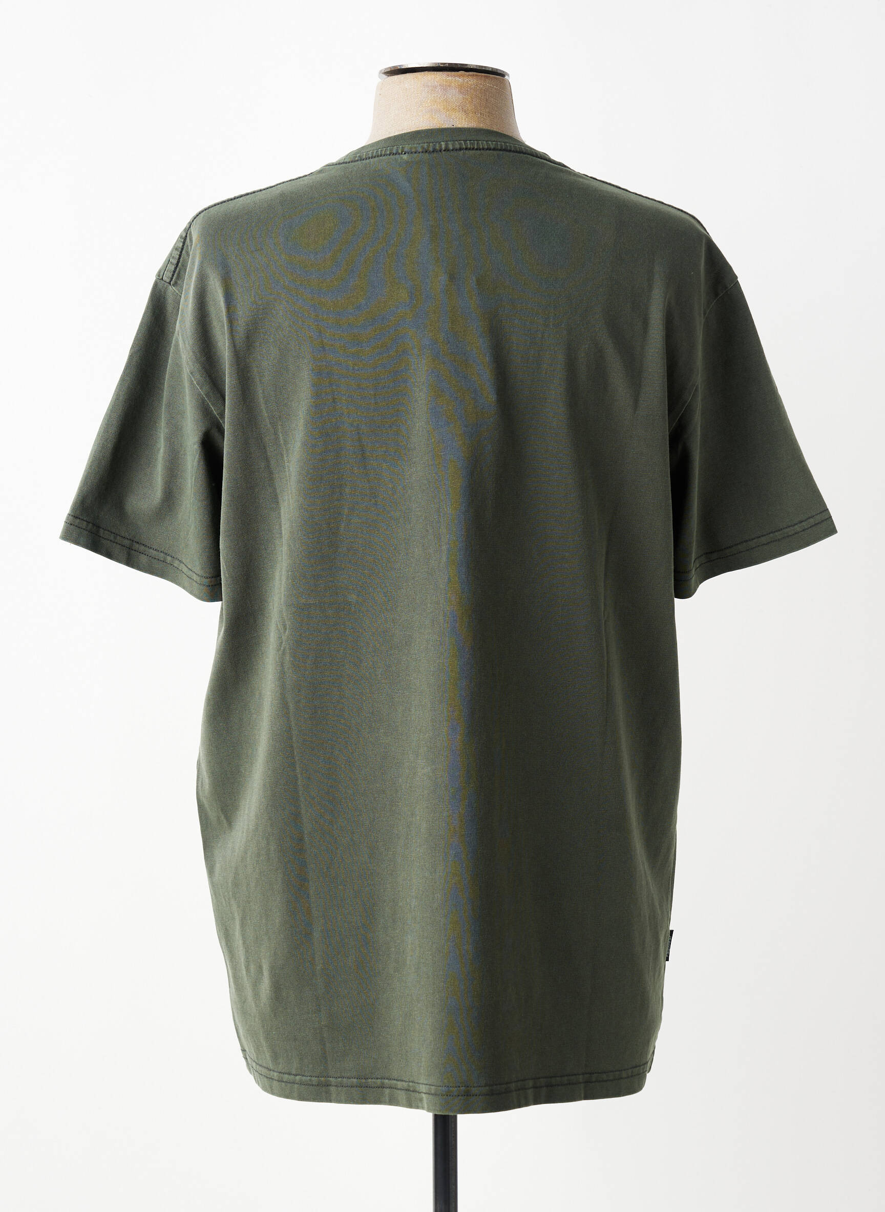 T-shirt coupe cintrée manches courtes vert RAGWEAR homme