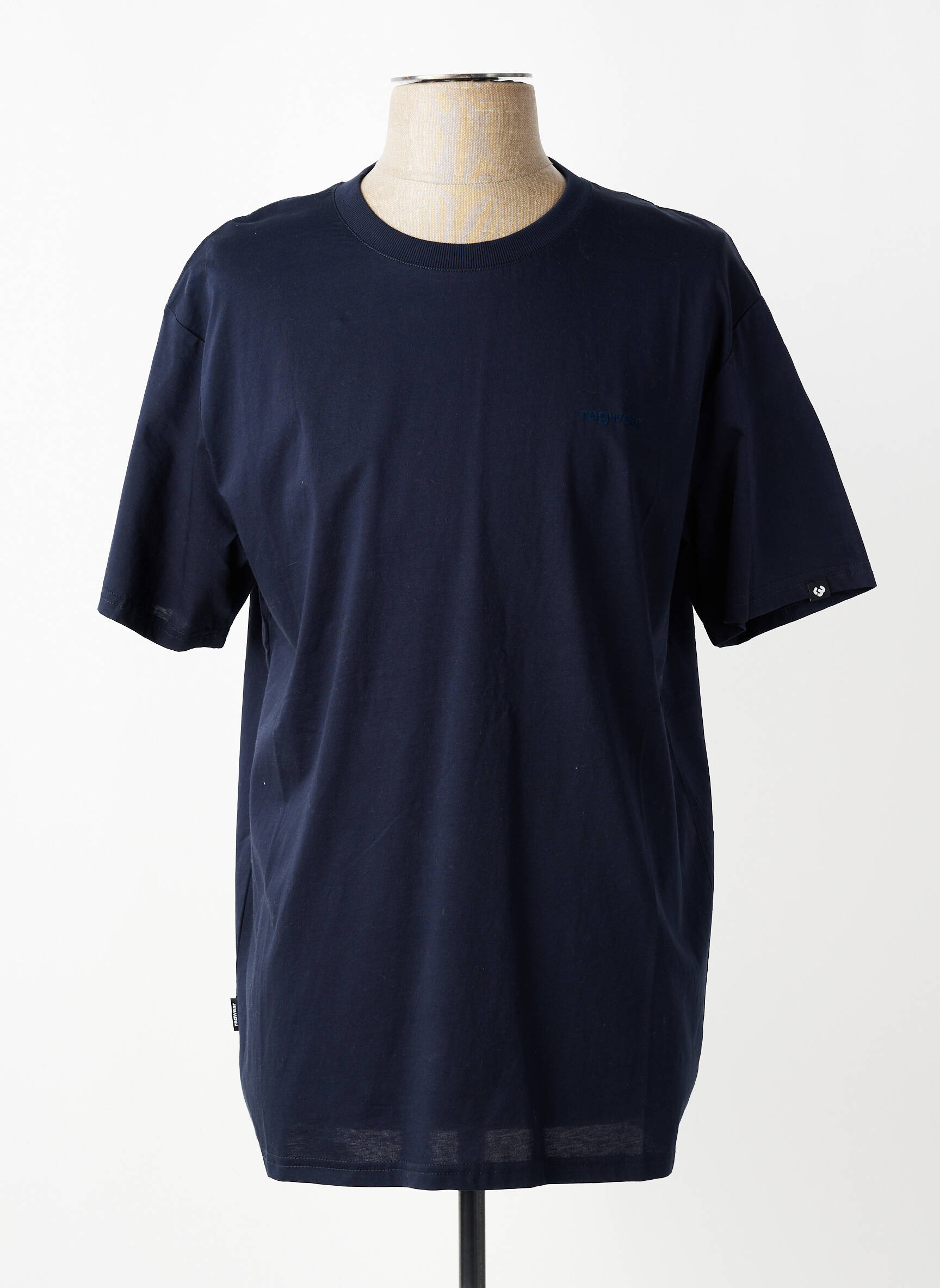T-shirt coupe cintrée manches courtes noir RAGWEAR homme