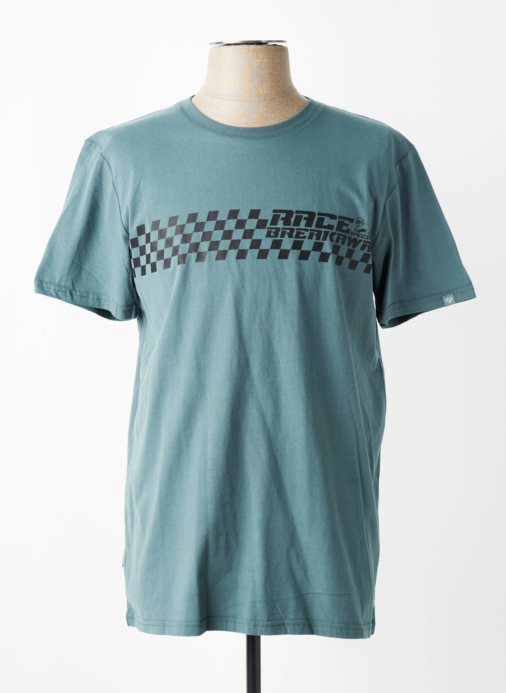 T-shirt coupe cintrée manches courtes vert RAGWEAR homme