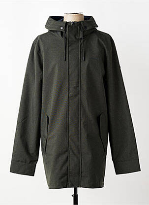Parka manches longues a capuche vert RAGWEAR homme
