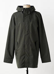 Parka manches longues a capuche vert RAGWEAR homme