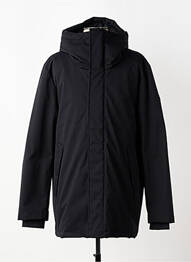 Parka manches longues a capuche noir RAGWEAR homme