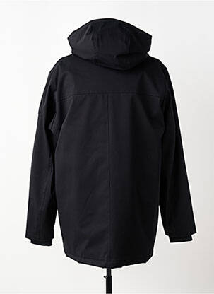 Parka manches longues a capuche noir RAGWEAR homme