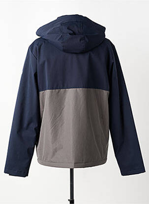 Doudoune poches a capuche bleu RAGWEAR homme